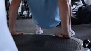 Arm Exercises Using A Vibration Plate [upl. by Dnar]