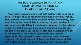 Sociological imagination Filipino Taglish [upl. by Charyl]