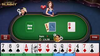 How to play RummyReal Hindi Indian Rummy game [upl. by Kameko]