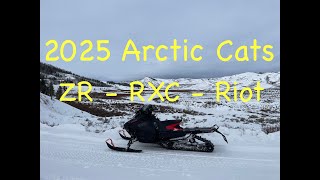 Right Now Arctic Cat Announces 2025 Arctic Cat ZR  RXC  Riot [upl. by Aicital]