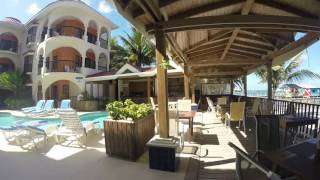 Ambergris Caye Belize Walking through the Sunbreeze Suites [upl. by Glendon247]