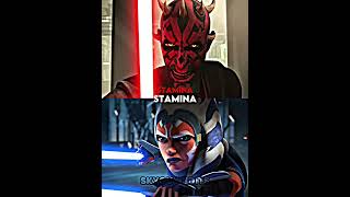 Darth MaulS7 VS Ahsoka TanoS7 [upl. by Oniliuqnart768]