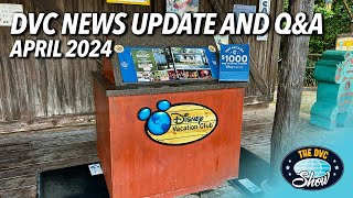 Disney Vacation Club News Update April 2024 [upl. by Agate]