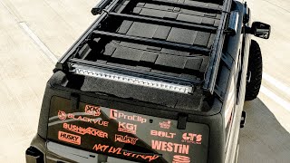 DIY Roof Rack install on 2022 Ford Bronco 4dr hardtop [upl. by Rollo]