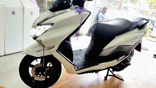 Suzuki Burgman Street 125  Price  Mileage  Features  Walkaround  Specs  India [upl. by Elletsyrk76]