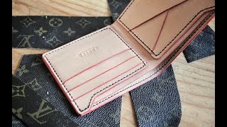 Making a DIY Louis Vuitton Wallet [upl. by Ames855]