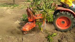 Rotavator for Horticulture cropsबागवानी फसलों के लिए रोटावेटर [upl. by Bunde701]