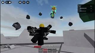 found a guy bypassing roblox anti cheat system idk how  Roblox the strongest battlegrounds [upl. by Cassilda]