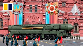 WATCH LIVE Russias Victory Day parade 2024 [upl. by Kcirdor320]