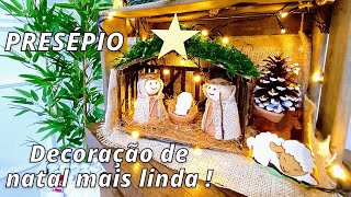 VEJA COMO FAZER UMA LINDA DECORAÇÃO DE NATAL MAIS FÁCIL DO MUNDO [upl. by Smoot370]