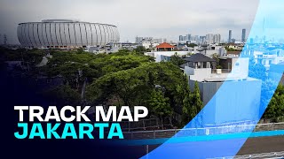 A lap around the Jakarta Circuit 😍🇮🇩  Gulavit Jakarta EPrix [upl. by Charmine67]