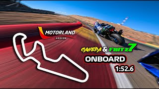 Motorland Aragon Canepa onboard  Yamaha R1 Endurance 2023 [upl. by Malamud387]