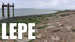 Lepe  Solent beach fishing mark Hampshire England UK [upl. by Jeannine]