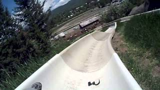 Alpine slide crash at Steamboat Springs [upl. by Lehrer]