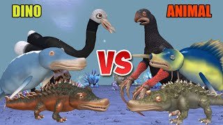 Dino vs Animal Battles S4  SPORE [upl. by Niraa]