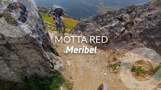 MOTTA RED Méribel bike park France [upl. by Lecirg4]