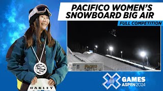 Pacifico Women’s Snowboard Big Air FULL COMPETITION  X Games Aspen 2024 [upl. by Gnaht864]