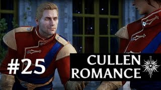 Dragon Age Inquisition  Cullen Romance  Part 25  Party all scenes with Cullen [upl. by Dnalra]