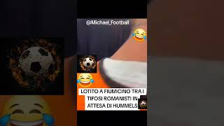 quotLotito tra i Tifosi della Roma Aspettando Hummels Siparietto a Fiumicino 😂quot [upl. by Erb]