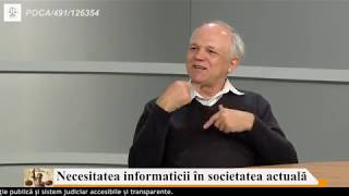 Necesitatea informaticii in societatea actuala  Invitat Prof Univ Dr Grigore Albeanu [upl. by Atilal]