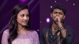 Karthik deveraj sings for maanasi  super singer 8  Vijay television [upl. by Eednil834]