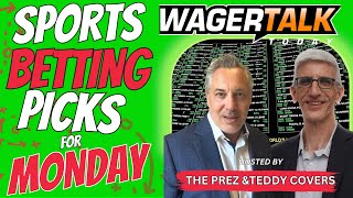 Free Sports Picks  WagerTalk Today  Monday NFL Playoff Picks  College Basketball Picks  Jan 15 [upl. by Tneicniv]