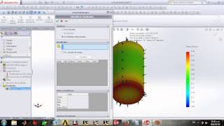 Estudio termico transitorio solidworks simulation 2013 [upl. by Hoag]