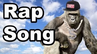 Harambe Tribute Song Gangstaaaa Rap Version dicksoutforharambe [upl. by Hselin546]