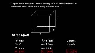 Cubo  hexaedro regular prática [upl. by Hada]