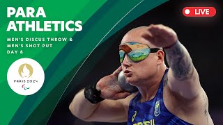 Para Athletics  Mens Discus Throw amp Mens Shot Put Finals  Day 8 [upl. by Shaer]