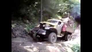 GMC CCKW 352 Serbian version with Mercedes Benz 200 hp diesel engine4 [upl. by Cybil301]