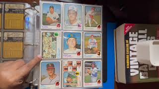 Episode 115  My 1973 Topps Baseball Set [upl. by Obbard74]