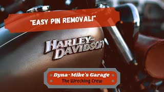 2011 Dyna street bob  pin removal wire harness connector disassembly [upl. by Camilia]