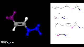 epoxidation of an alkene [upl. by Arawaj]