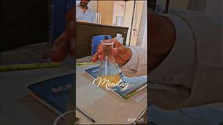 Organic chemistry oil and water miscible lab experiment 😊😊 shorts youtubeshorts college [upl. by Yahsram]