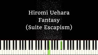 Hiromi Uehara  Fantasy Suite Escapism  Piano Tutorial [upl. by Ileray]