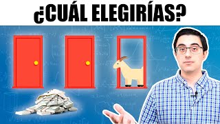 ¿Cuál puerta elegirías  La Paradoja de Monty Hall  Probabilidad Condicional [upl. by Ardella]