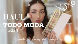 HAUL TODO MODA 2024 probamos los nuevos lazamientos ✨💋💄 [upl. by Devlin]