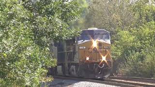 CSX C642 Loaded Coal Train from Creston Ohio September 23 2023 [upl. by Annawak]