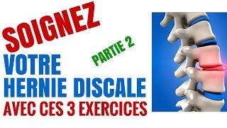 2 exercices Pour Soigner Une Hernie Discale  Partie 2 [upl. by Enitsirt]