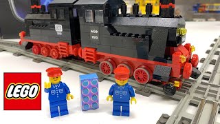 LEGO Train 40370 Improved Compare to 7810 Plus Special Blue Brick Haul [upl. by Aretha]