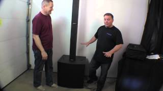 A Look At the Carvin TRC Line Array System By Jeremy Landby and John Young of the Disc Jockey News [upl. by Noret211]