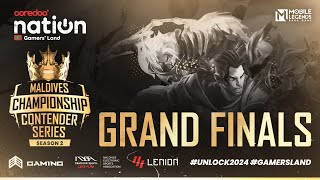 Ooredoo Nation MLBB Contender Series 2  Grand Finals [upl. by Roye]