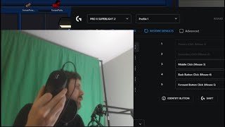 Forsen finally buys a New mouse  Updates drivers [upl. by Felt]