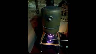 Off The Grid Waste Oil Burner FREE HEAT No SmokeAltölbrennerAltölofenMORE ON MY CHANNEL [upl. by Jagir]