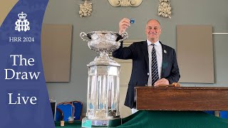 The Draw Live  Henley Royal Regatta 2024 [upl. by Cosma]