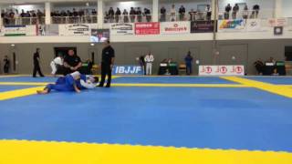 Oliver Geddes vs Douglas Meyer Black Belt Adult Light Final 2014 Munich Fall [upl. by Warring232]