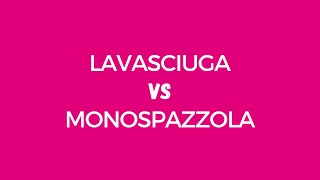 Monospazzola o lavasciuga [upl. by Sile]