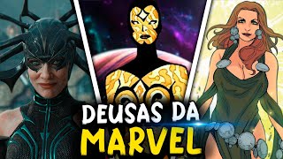 TOP 10 Deusas mais Fortes da MARVEL  Divindades dos Quadrinhos [upl. by Nyleuqaj]