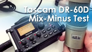 Tascam DR60D as Interface and Recorder [upl. by Netsyrk]